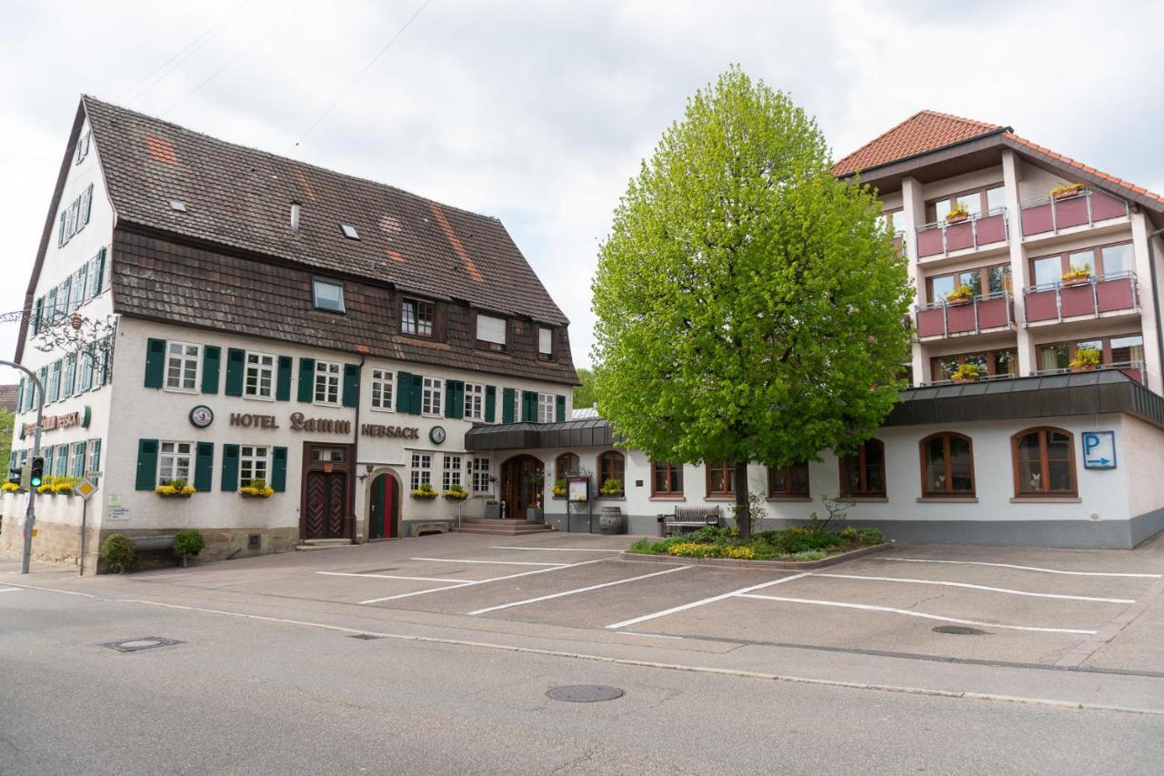 Hotel Restaurant Lamm Hebsack Remshalden Exterior photo